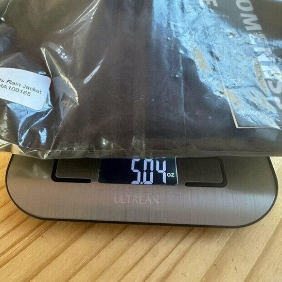 Omamimini Black Rain Jacket 5 NWT - Picture 5 of 5